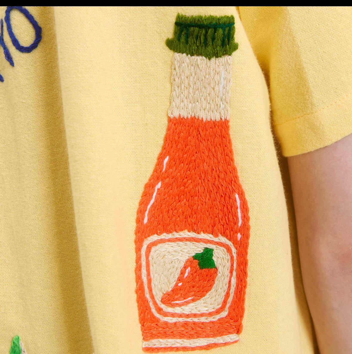 Cinco de mayo HAND EMBROIDERED S/S SHIRT