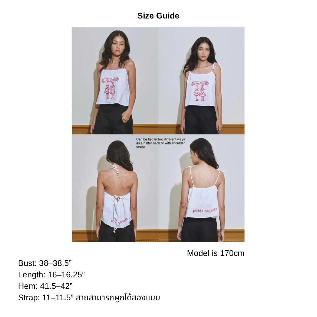 The End Hand-Embroidered Cami