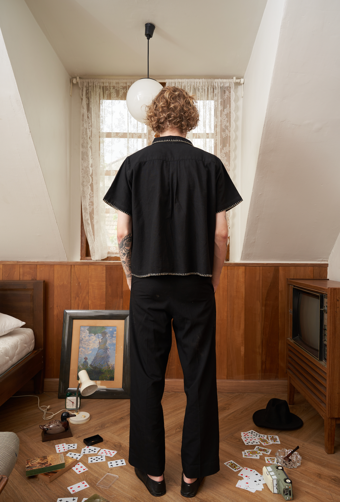 Rick rack classic black s/s