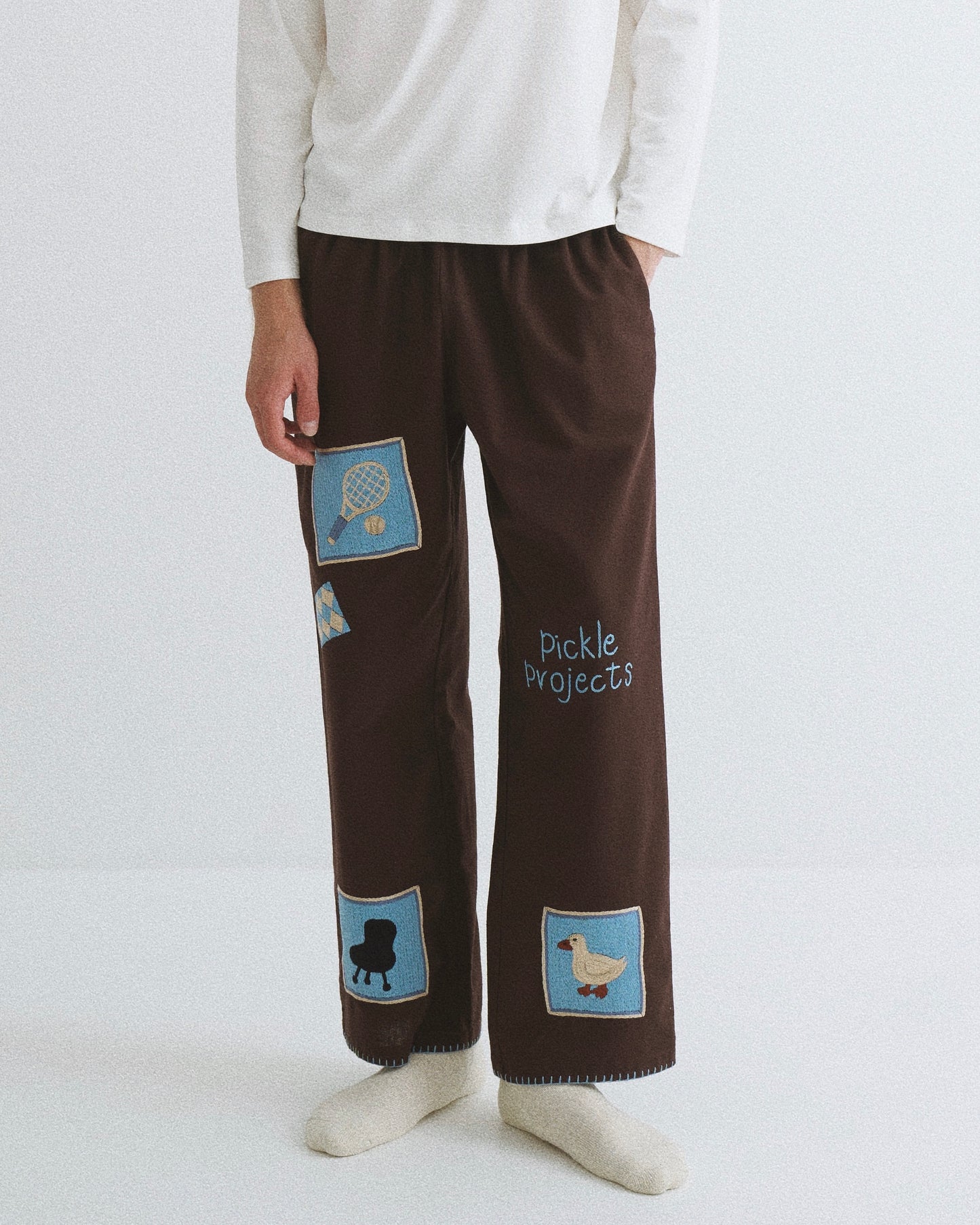 The old patch pants