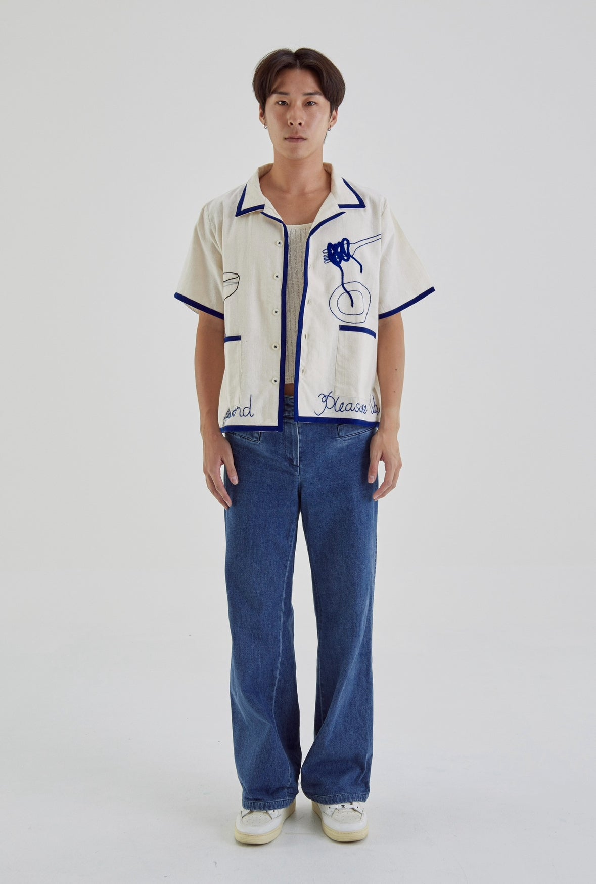 GP CLUB HAND EMBROIDERED S/S SHIRT