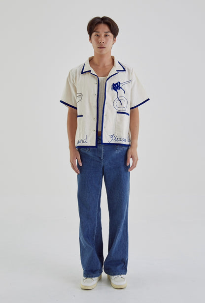 GP CLUB HAND EMBROIDERED S/S SHIRT