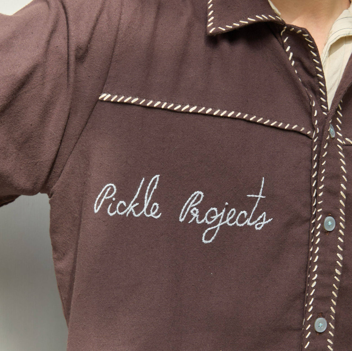 Mckenzie HAND EMBROIDERED L/S SHIRT