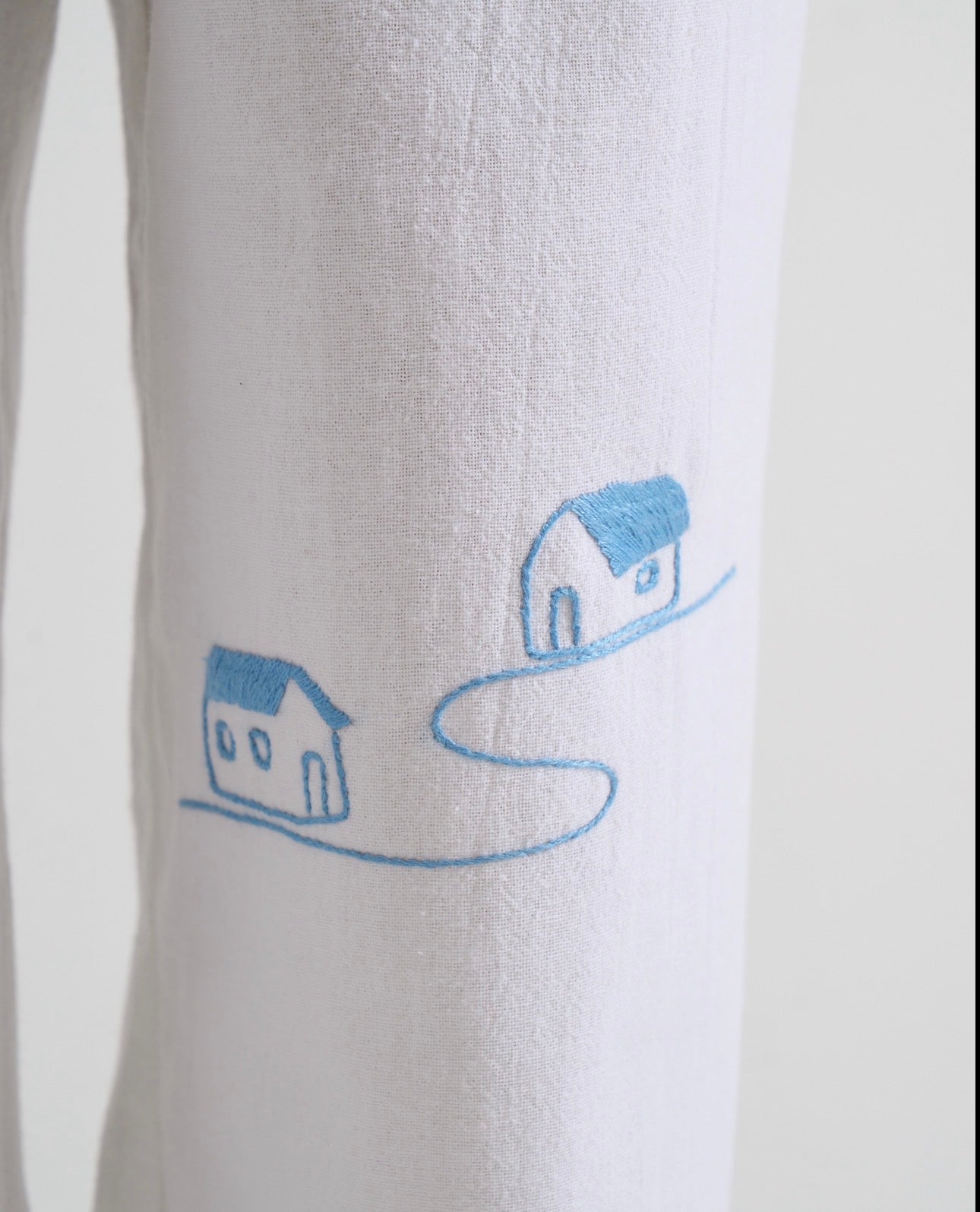 Things Left Unsaid Hand Embroidered Pants