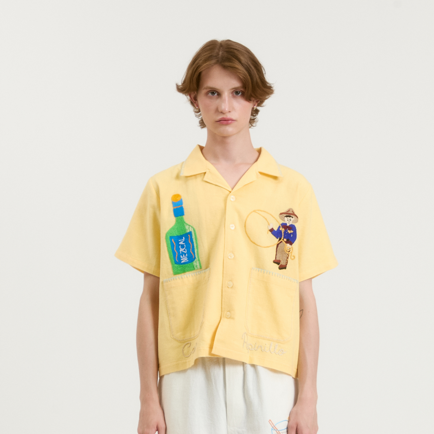 Cinco de mayo HAND EMBROIDERED S/S SHIRT