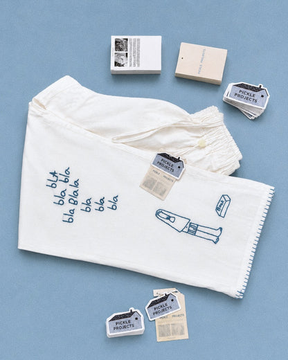 Things Left Unsaid Hand Embroidered Pants