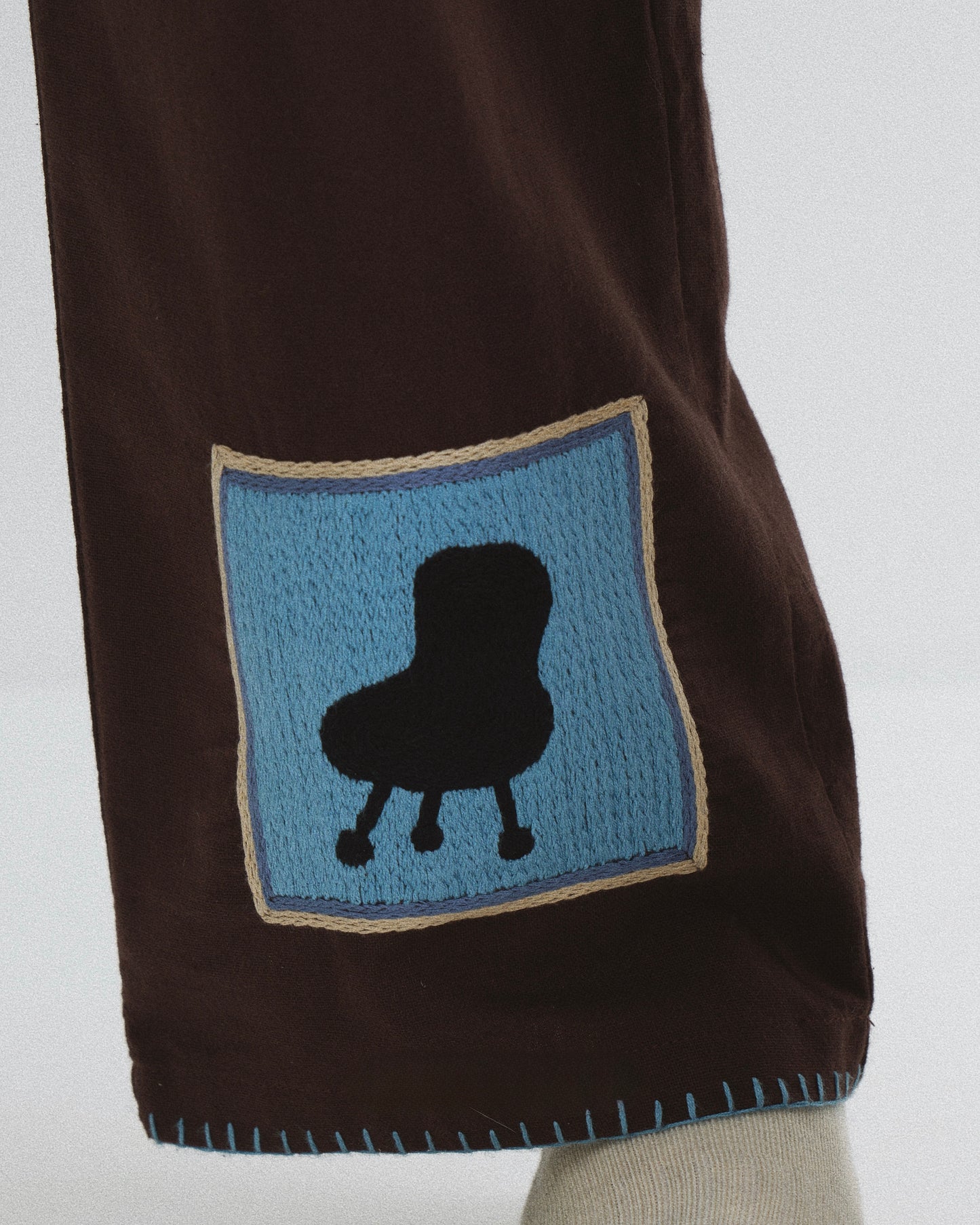 The old patch pants