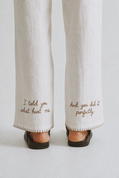Things Left Unsaid More to Say — Vol. II Pants