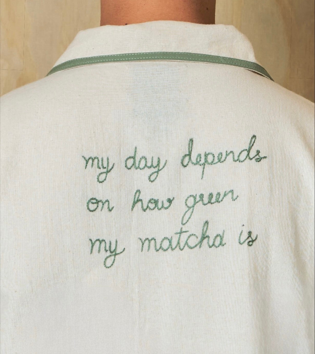Ceremonial Club hand embroidered shirt