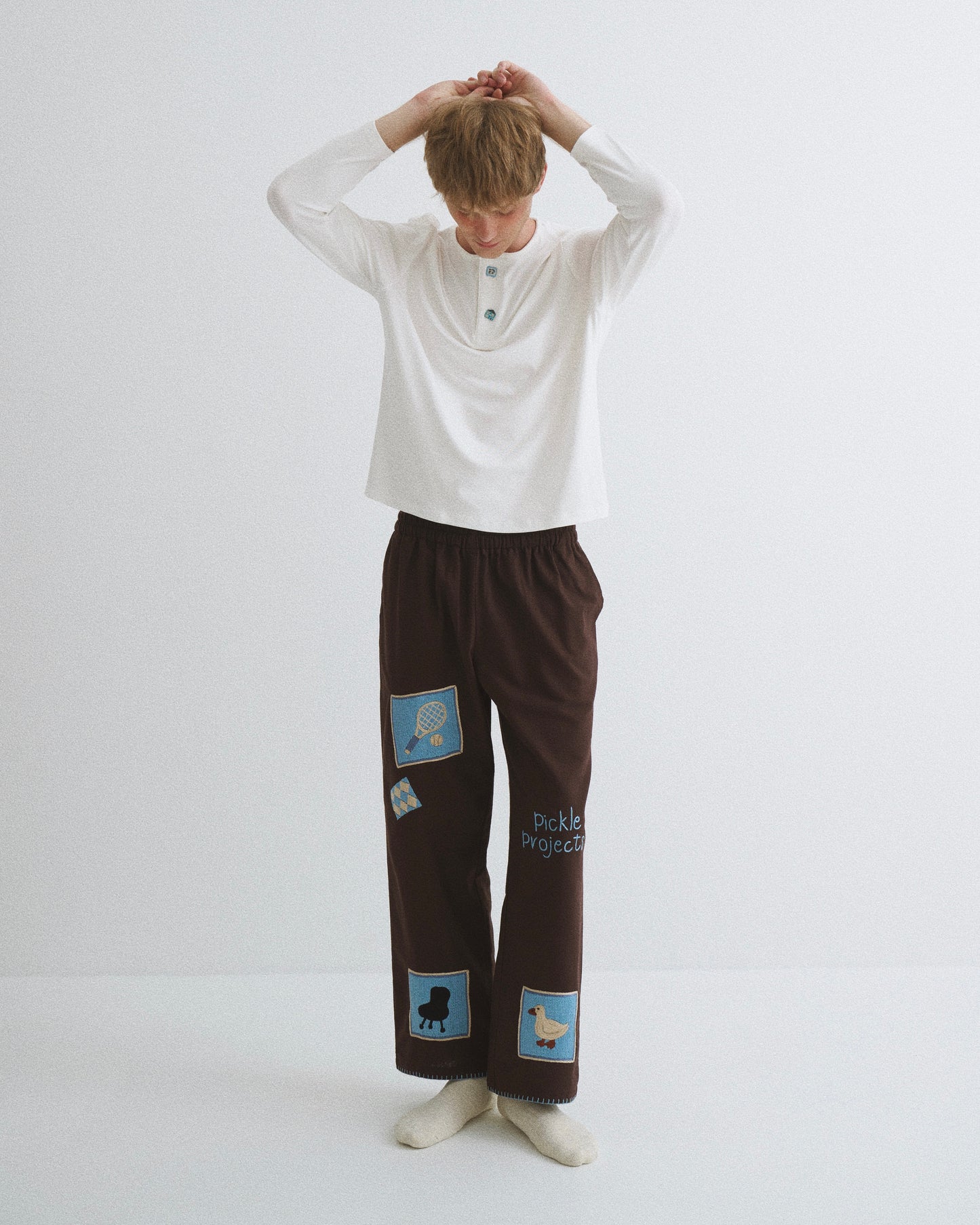 The old patch pants