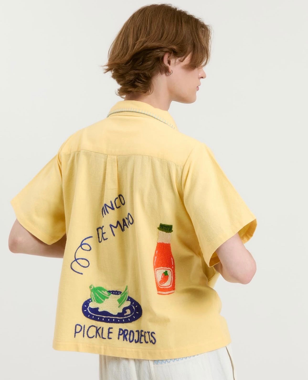 Cinco de mayo HAND EMBROIDERED S/S SHIRT