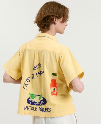 Cinco de mayo HAND EMBROIDERED S/S SHIRT