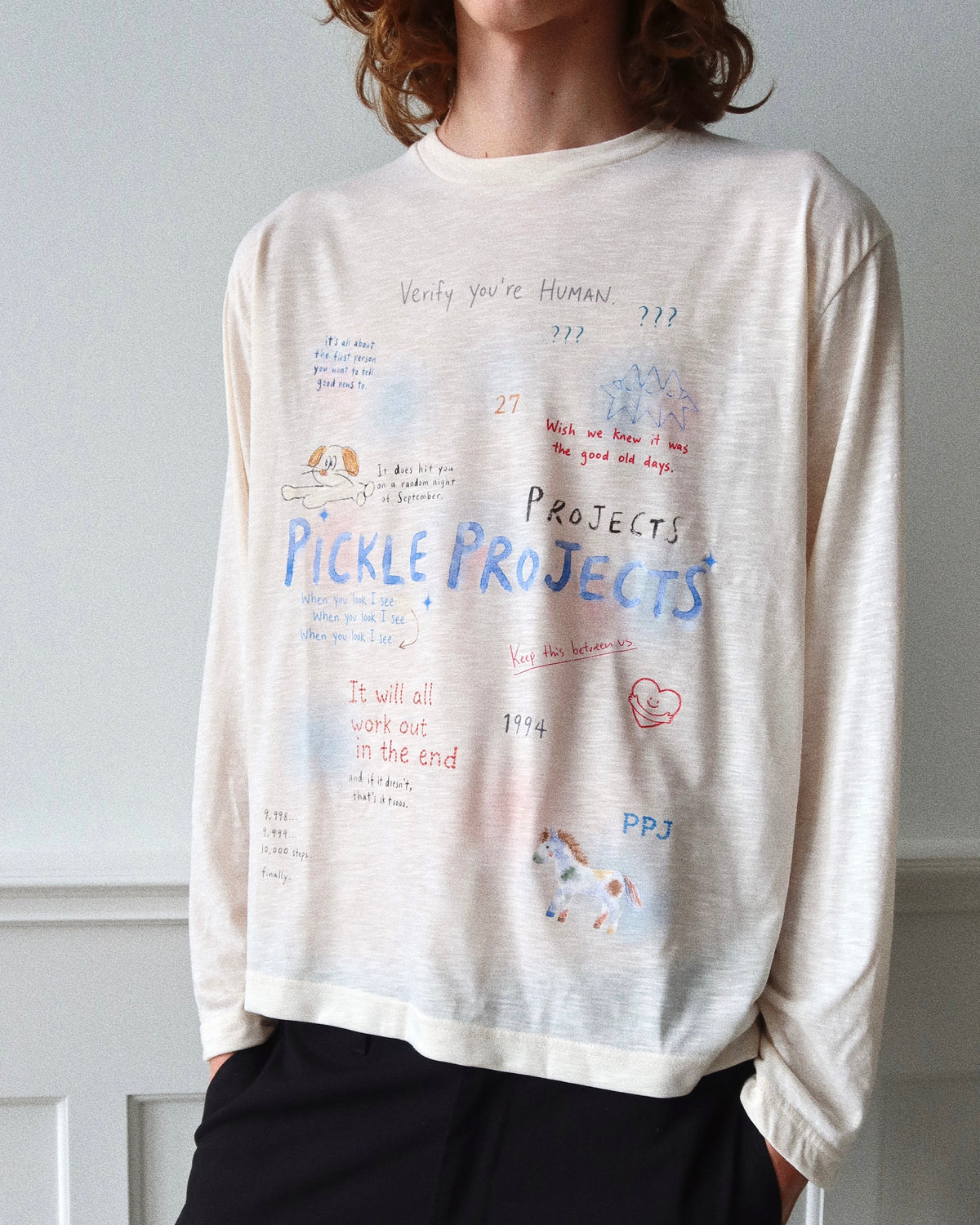 Scattered Thoughts L/S Tee