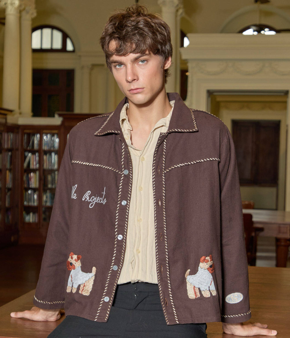 Mckenzie HAND EMBROIDERED L/S SHIRT