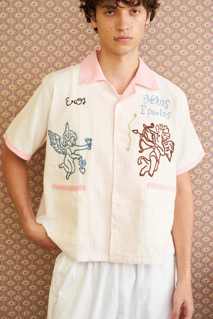 The Lovers Society Hand Embroidered Shirt