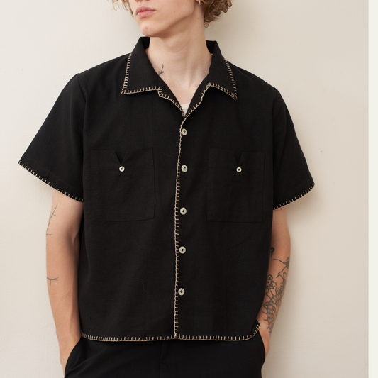 Rick rack classic black s/s