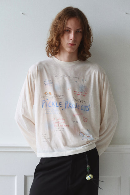 Scattered Thoughts L/S Tee