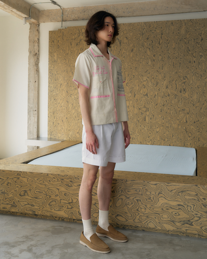 Cute but cry a lot Club hand embroidered S/S SHIRT