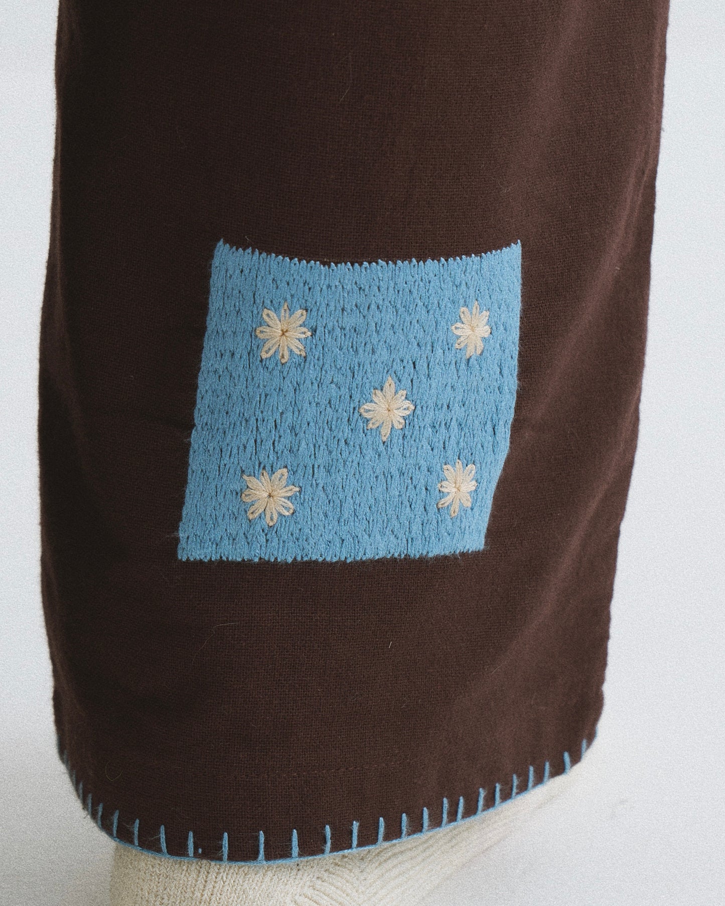 The old patch pants