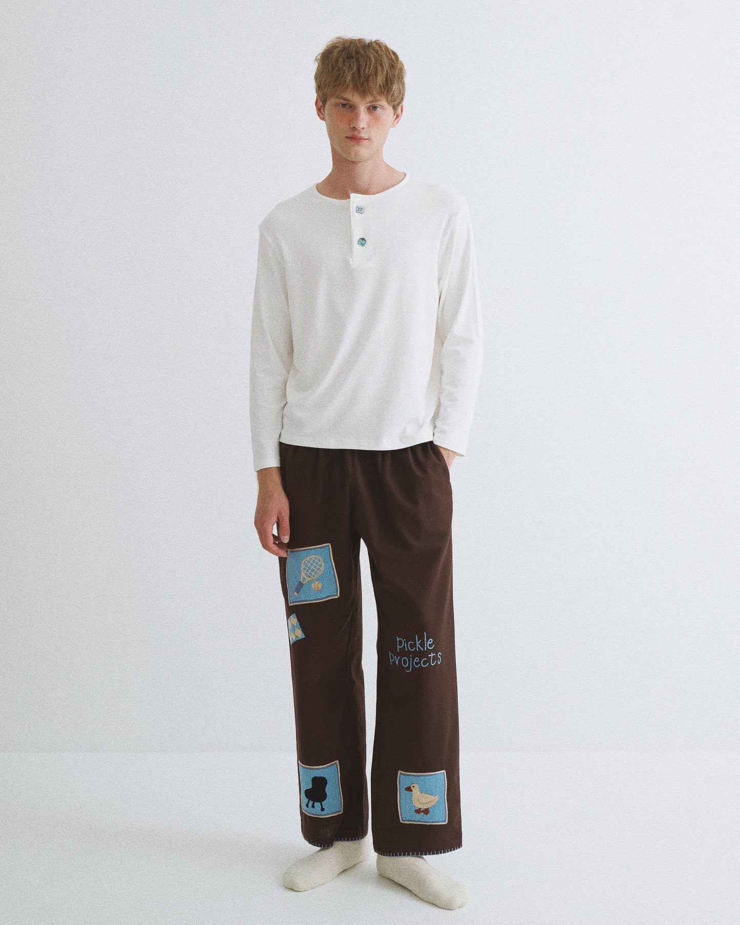 The old patch pants