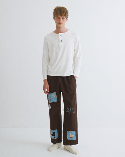 The old patch pants