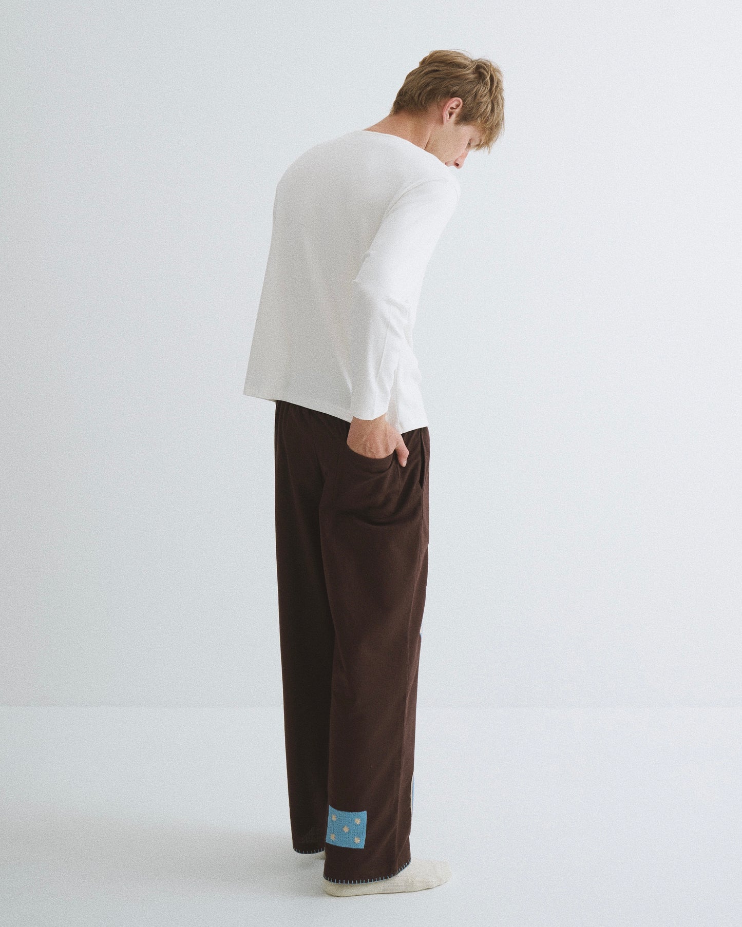 The old patch pants