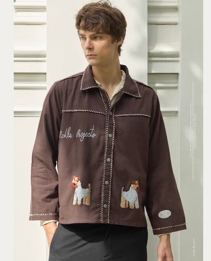 Mckenzie HAND EMBROIDERED L/S SHIRT
