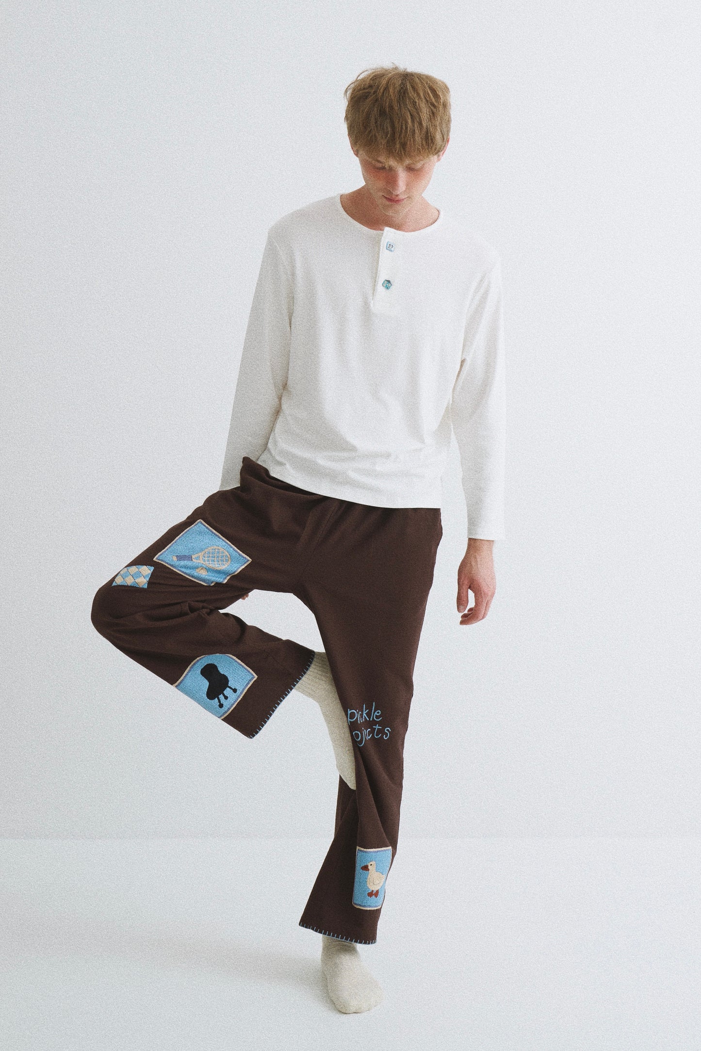 The old patch pants