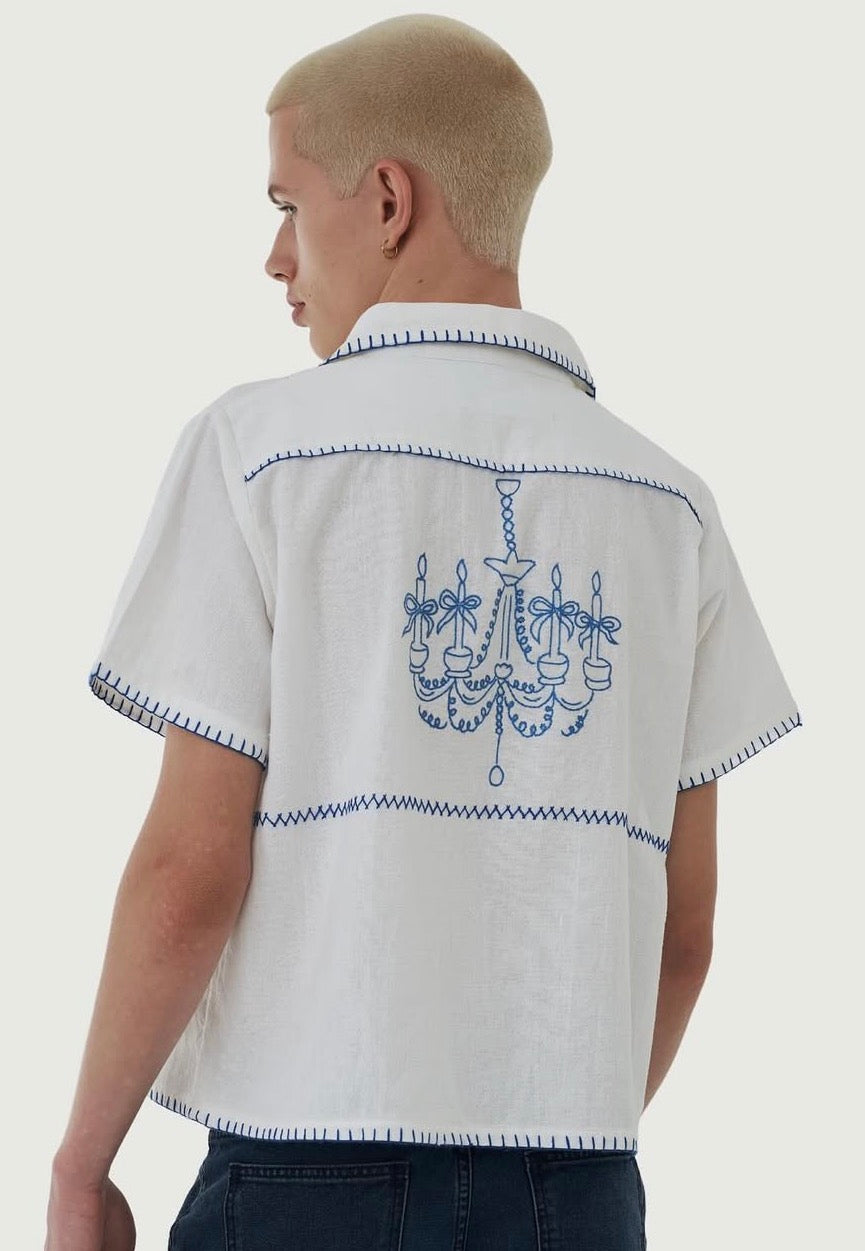 Lumi Cup HAND EMBROIDERED S/S SHIRT
