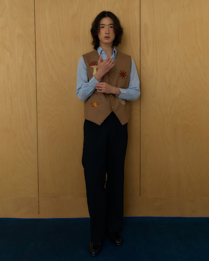 The Gathering Hand-embroidered Vest