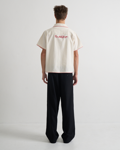 Too Phed(Spicy in Thai) For You Hand-Embroidered Shirt