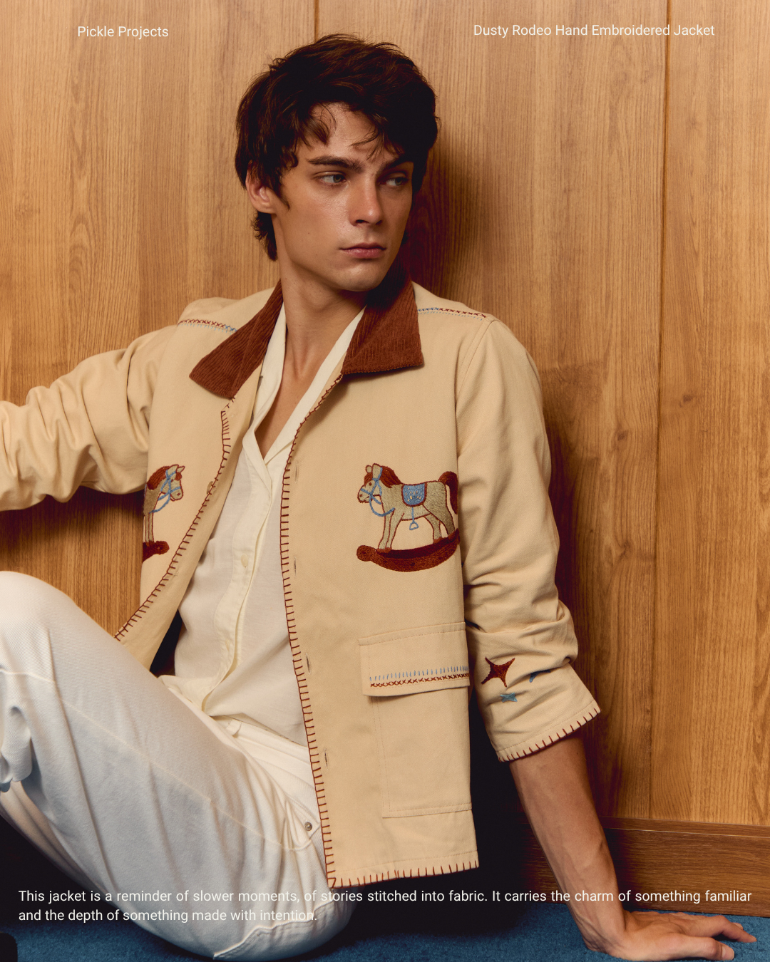 Dusty Rodeo hand embroidered jacket