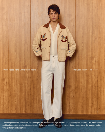 Dusty Rodeo hand embroidered jacket