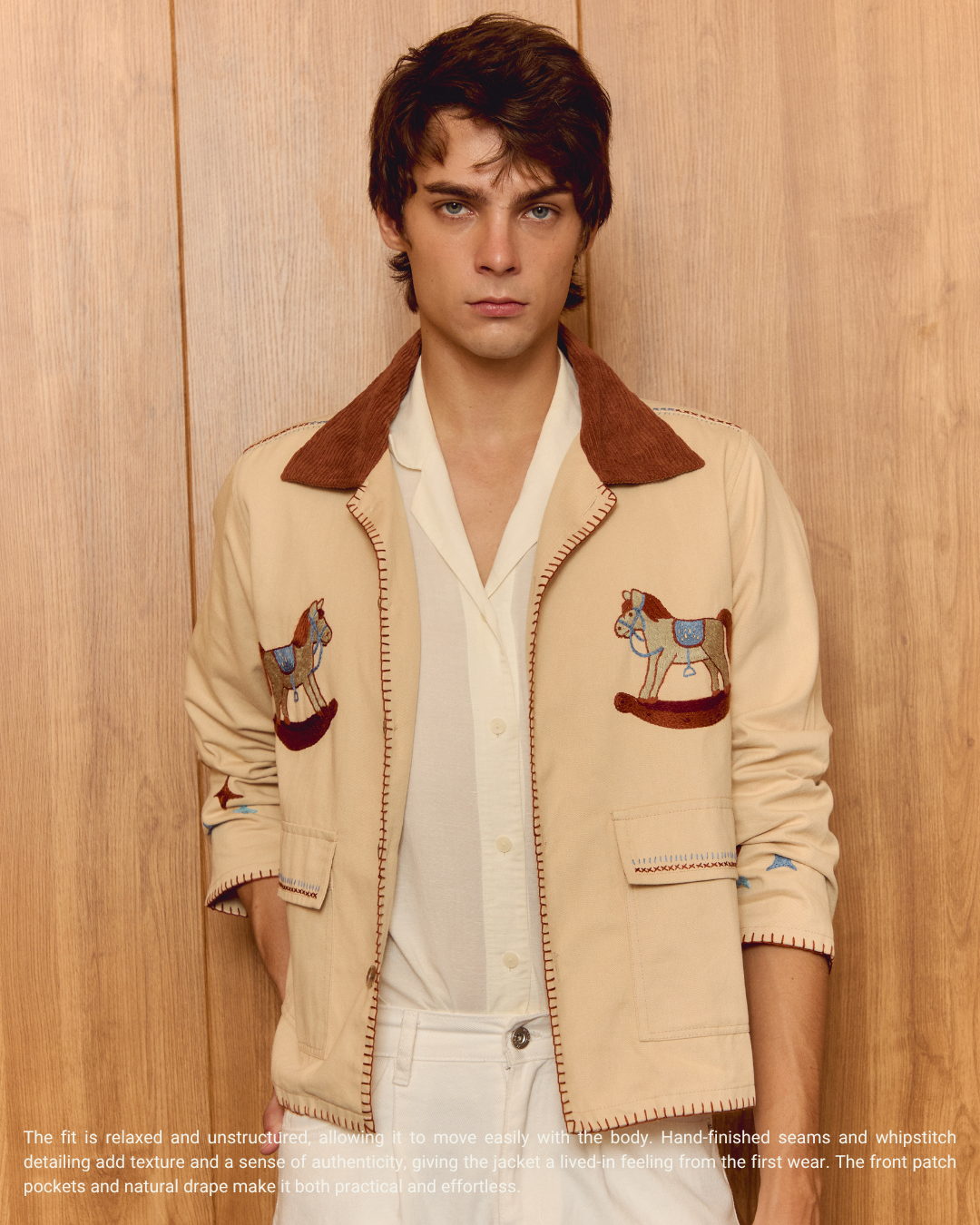 Dusty Rodeo hand embroidered jacket