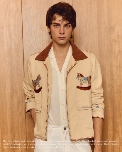 Dusty Rodeo hand embroidered jacket