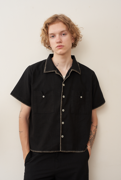 Rick rack classic black s/s