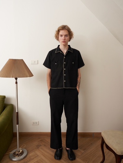 Rick rack classic black s/s