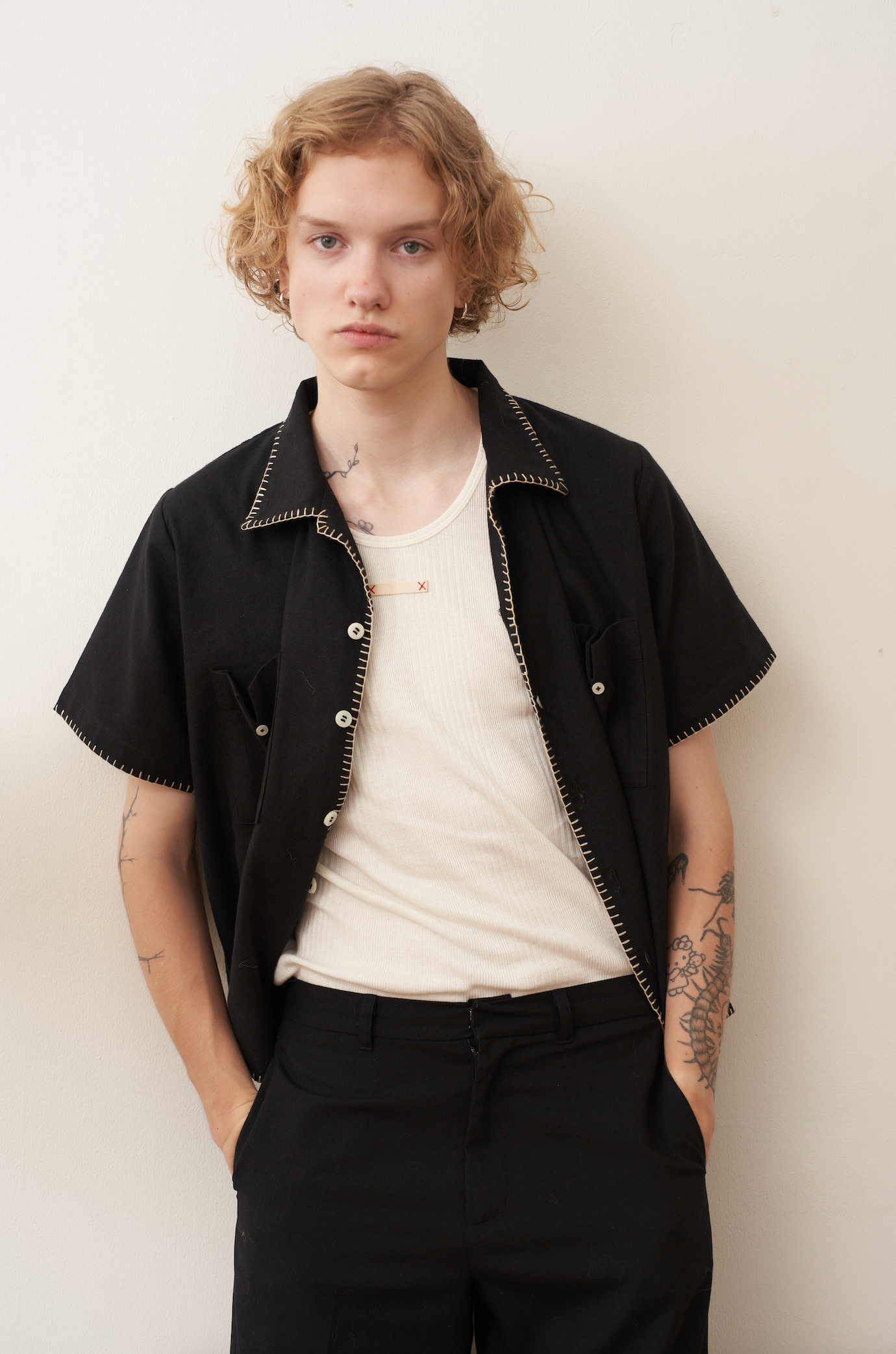 Rick rack classic black s/s