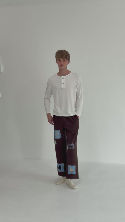 The old patch pants