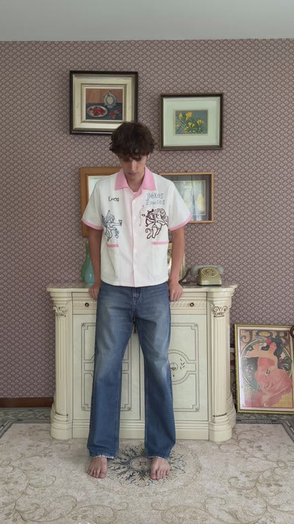 The Lovers Society Hand Embroidered Shirt